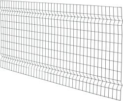  Egyrudas hálós kerítéspanel 3D antracit 100 cm x 200 cm (042423)