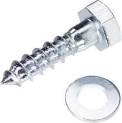 LUX-TOOLS csavarkészlet 10 mm x 30 mm talajba beüthető hüvelyhez (2)