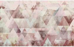 Komar vlies fotótapéta Triangles Red 400 cm x 250 cm