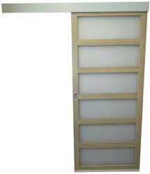  Sunshine PVC tolóajtó szett 90 cm x 211 cm Bükk