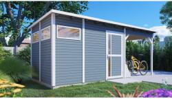 Bertilo Pentus 3 Lounge kerti ház 234 cm x 558 cm szürke FSC