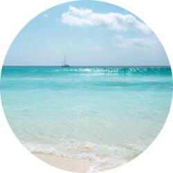 Komar nemszőtt fotótapéta Dot Lagoon öntapadó átmérő 125 cm