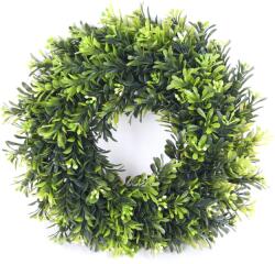 MICA Dekorkoszorú átmérő: 28 cm zöld-krémszínű (15-7078-0)