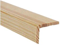 Döllken Külső sarokléc erdeifenyő 28 mm x 40 mm x 2100 mm