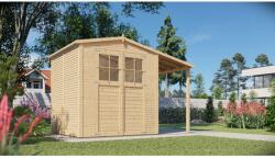 Bertilo Plexi Apex 3 Plus szerszámosház 202 cm x 325 cm natúr FSC