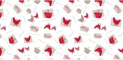  Noblessa Chickenfarm asztalterítő 1, 4 m - méteráru