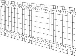  Egyrudas hálós kerítéspanel 3D antracit 80 cm x 200 cm (042422)
