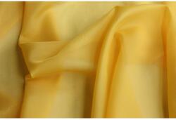  Függöny voile sárga 11101/08 180 cm magas méteráru (74078)