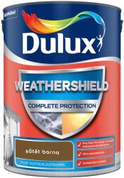 Dulux Weathershield Complete Protection homlokzatfesték sötétbarna 4, 5 l