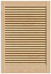  Nyitott lamellás fenyőajtó 720 mm x 494 mm (02177)