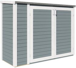 Bertilo Multibox 3 tároló szürke 200 cm x 82 cm FSC