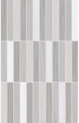 Zalakerámia falburkoló Balance szürke fényes mozaik 25 cm x 40 cm x 0, 8 cm