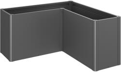 Biohort Belvedere virágágyás Maxi méret: L150 sötétszürke-metál