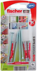 Fischer Dübel csavarral 6 mm x 50 mm Duopower