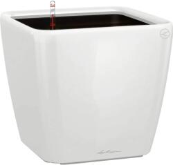 Lechuza Quadro Premium LS kaspó 43 cm x 43 cm x 40 cm fehér magasfényű