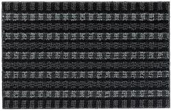 OBI lábtörlő Quadro 40 cm x 60 cm fekete (375252)