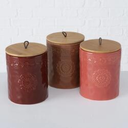  3 részes Jeriko tárolóedény-készlet 17 cm x 14 cm x 17 cm (2011821)