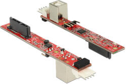 Delock 13 Tűs Slim SATA-átalakító B Típusú USB 2.0-s Csatlakozóhüvely