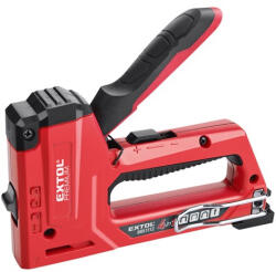 Extol Premium tűzőgép 10, 6 és 11, 3mm×6-14mm, kapcsok, U-szeg és szeg, 4-az-1-ben funkció; festett ALU ház, biztonsági zár (8851112) - gardenet