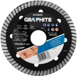 GRAPHITE 110 mm 57H603 Disc de taiere