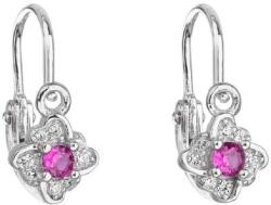 Evolution Group - Pavona Evolution Group Cercei din argint pentru copii cu zirconiu fucsia 11175.3
