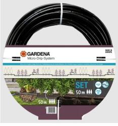 GARDENA MD csepegtető cső készlet növénysorokhoz, süllyeszthető 13mm/50m (13501-20)