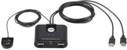 ATEN Превключвател aten us224, 2 компютъра към 4 usb периферни устройства (aten-us224-usb) - megamag