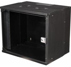 Equip EWM-12-5440-B állvány 12U Falra szerelhető állvány Fekete (EWM-12-5440-B)