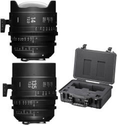 Sigma Cine FL FF 14mm + 135mm T2 + hordtáska készlet (Canon EF) (WDW966)
