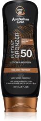Australian Gold Lotion With Bronzer védő ápolás a káros napsugarakkal szemben bronzosítóval SPF 50 237 ml