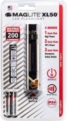 Maglite XL50-S3016 Fekete Fejpántos LED Zseblámpa (S3016U50)