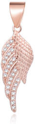 Beneto Ezüst medál cirkónium kővel Angyal szárny AGH594-ROSE