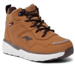 KangaROOS Kenguruk fiú csizma, 301088684, Ekobőr, 34 EU, Barna (0000301088684_34)