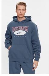 Reebok Férfi pulóver, Reebok, 302537044, Pamut/Újrahasznosított poliészter, M INTL, Kék (0000302537044_M)