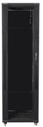 Lanberg FF01-6642-12B állvány 42U Szabadonálló állvány Fekete (FF01-6642-12B)