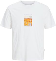 JACK & JONES Split Graphic Front White XL INTL póló