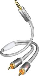 in-akustik Inakustik 00410005 audio kábel 5 M 3.5mm 2 x RCA Fehér (00410005)