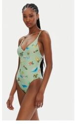 Seafolly Női fürdőruha, Seafolly, 304990748, Nejlon/Elasztán, 36 EU, Zöld (0000304990748_10)