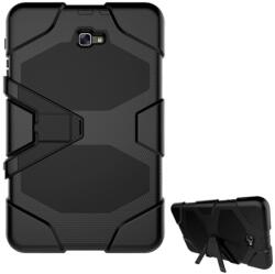 Gigapack samsung tab a 10.1 lte (2016) defender szilikon telefonvédő ütésállóság kitámasztó, méhsejt, fekete (GP-15160)