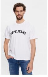 Pepe Jeans Férfi póló, Pepe Jeans, 303578794, Pamut, XL INTL, Fehér (0000303578794_XL)