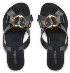 Melissa Gyerek papucs, Melissa, 303828, szintetikus, fekete, 32 EU (0000303828011-32)