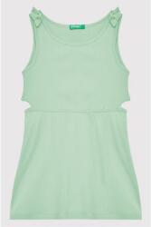 United Colors of Benetton Lányruha, United Colors Of Benetton, 300129760, pamut, zöld, 110 CM (0000300129760_110)
