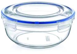 Mabadi Tároló doboz kerek patentzáras tetővel 2250 ml Átlátszó (14363)