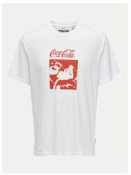 Only & Sons Férfi póló, Only & Sons, 304493492, Pamut, M INTL, Fehér (0000304493492_M)