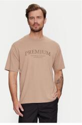 JACK & JONES Férfi póló, Jack & Jones, 07289, pamut, barna, XL INTL (0000303607289-XL)