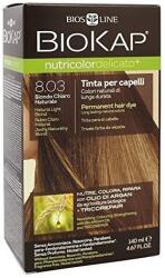 BioKap Nutricolor Delicato, Light Blonde Gentle Dye, 8.03, 140 ml