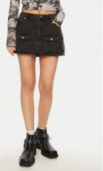 One Teaspoon Női szoknya, egy teáskanálnyi, 304604485, pamut, 26 US, fekete (0000304604485_26)