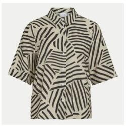 VILA Női ing, Vila, 304436727, Viszkóz/Poliészter, 38 EU, Bézs (0000304436727_38)