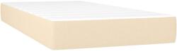 vidaXL krémszínű szövet zsebrugós matrac gyerekeknek 80 x 160 cm 10.3 kg (4016540)