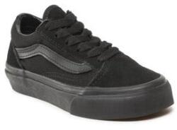 Vans fiúcipő, 301736516, Valódi bőr, 32 EU, Fekete (0000301736516_32)